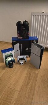 PS5 1TB + 2x DualSense Joystick ZÁRUKA