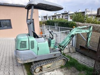 Pásový minibagr Komatsu