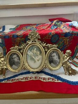 RÁMEČEK-zlacený-38cm na 23cm