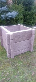 Vyvýšený záhon 80x80x63
