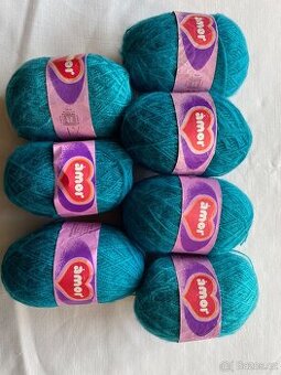 Pletací vlny Ámor 7 ks