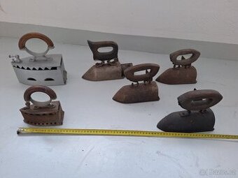 Starožitné žehličky (i AMERICAN FASHION)