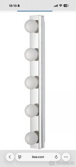 LED nástěnná lampa, nerezavějící ocel