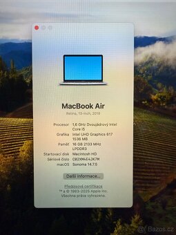 Apple Macbook air 13.3”, i5, 16GB RAM