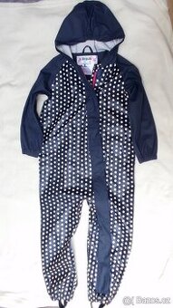 Jarní nepromokavá kombinéza, overal vel. 110 / 116