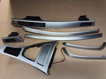 interiér dekor lišty pro Bmw e91 a e90 - kartáčovaný hliník
