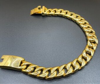 Pozlacený náramek masivní