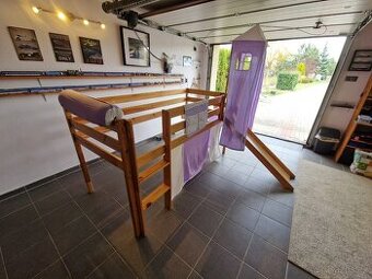 Détská postel - hrad, 200x90