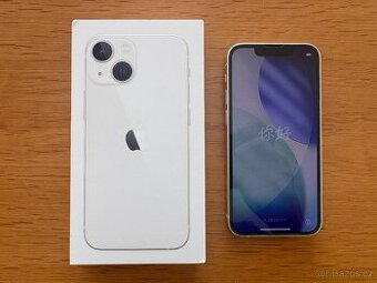 Apple iPhone 13 mini 128 GB, hvězdně bílá