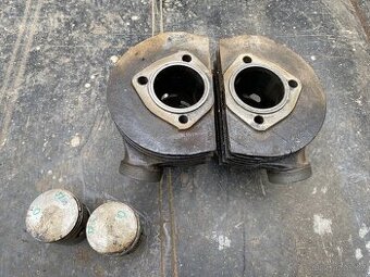 Jawa 350 Pulbuben - původní nebroušené valce motoru