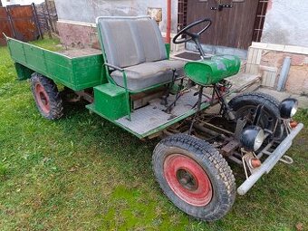 traktor traktůrek malotraktor korba předválečný Opel ND