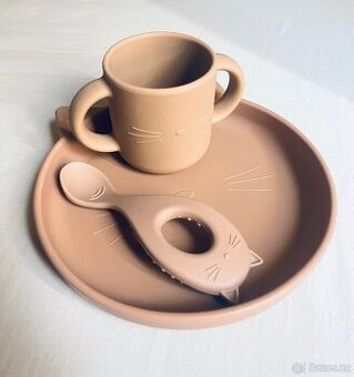 Liewood silikonový jídelní set pro děti