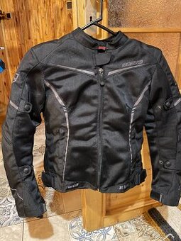 Dámská bunda na motorku Ozone Jet II černá