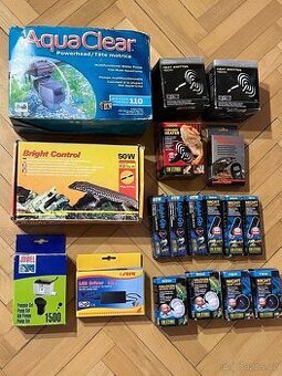 Terárium , akvárium - mix věci