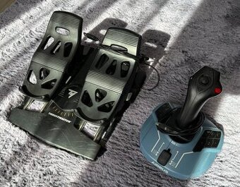 Letecká sada pedály + joystick