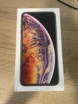 📱 iPhone XS Max 512 GB – zlatý + příslušenství