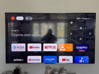 Prodám televizi TCL TCL 75C728 je 4K QLED TV s nativním 100H