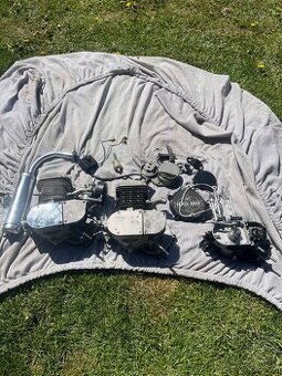 3x Motor 80cmm na stavbu motokola