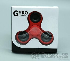 Fidget Spinner "Gyro" červený.