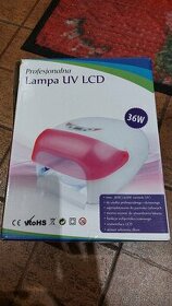 UV Lampa na nehty 36 W s LCD displejem - 1