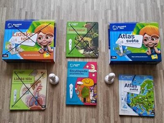 Elektronická Albi tužka s knihou Atlas světa