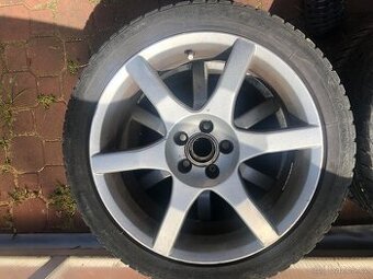 Prodám ALU kola , 5x100 R17 + pneu