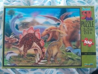 3D puzzle dinosauři