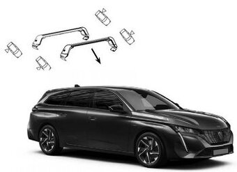 Originální příčné střešní tyče Peugeot 308 SW P5 - příčníky