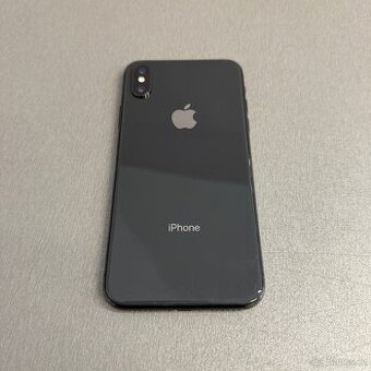 iPhone X 64GB space grey, pěkný stav, 12 měsíců záruka