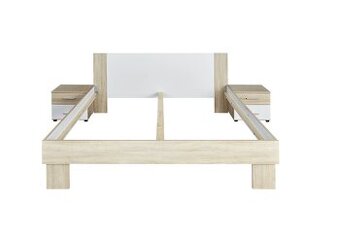 Postel 180x200 a noční stolky