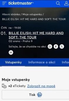 BILLIE EILISH: HIT ME HARD PRAHA