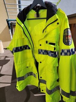 reflexní policie bunda taktická dopravní pčr samopal - 1