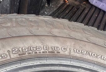 Letní pneu 215/65 R16C, 4ks