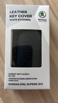Kožené pouzdro na klíček Kessy ŠKODA - Kodiaq a Superb - 1