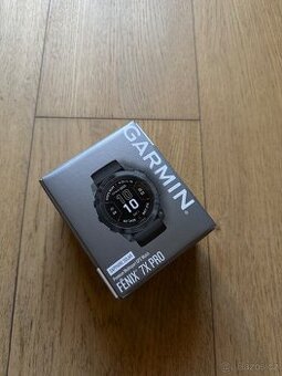 Garmin Fenix 7X Pro Solar Sapphire černé