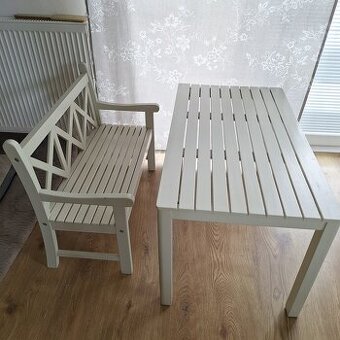 Dětský zahradní set, zahradní nábytek - stůl+lavice