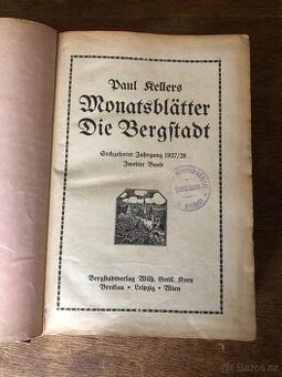 Paul Rellers - Monatsblatter Die Bergftadt 1927/28