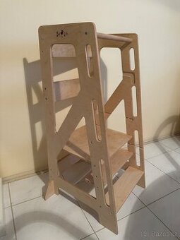 Učící věž 90cm COMFORT přírodní ByVici
