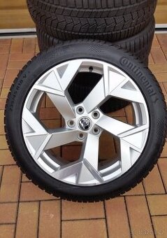 ALU kola ŠKODA / VOLKSWAGEN 5x112 R18 zimní pneu 235/45/18