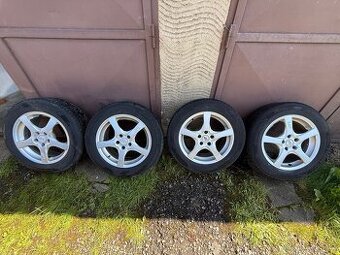 Sada alu kol AEZ + zimní pneumatiky Hankook 5/105 R16/7J