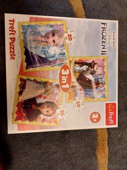 Puzzle, hračky - frozen, tlaková patrola
