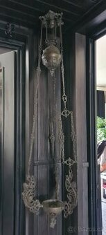 Závěsná lampa Hängelampe (kol.roku 1900)