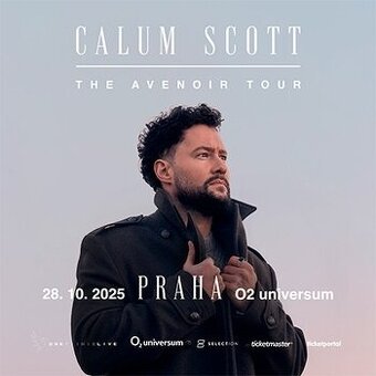 Prodám vstupenky Calum Scott 28.10. Praha