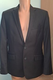 Pánské slim formální sako s.Oliver/48-M/2x54cm