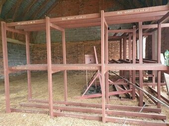 Kovové regály masivní