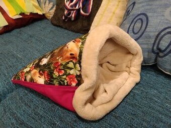 Tulipytlík, měkký pelíšek pro hlodavce