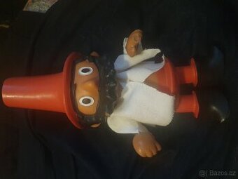 Retro hračka Rumcajs gumová