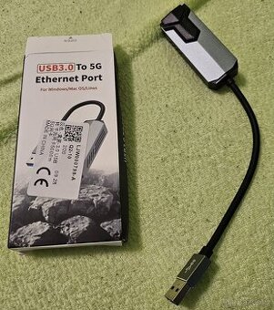 5Gbps RJ45 síťová karta do USB3