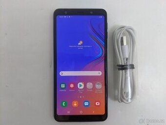 Samsung Galaxy A7 (2018) 4/64gb Black. Záruka 6 měsíců.