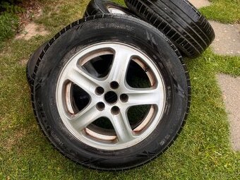 4x alu ze Škoda Octavia 1 + letních pneu Nokian 5-6mm 195/65